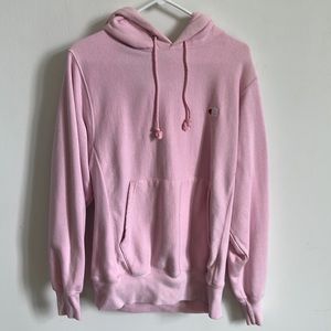 Light pink champion hoodie men’s small